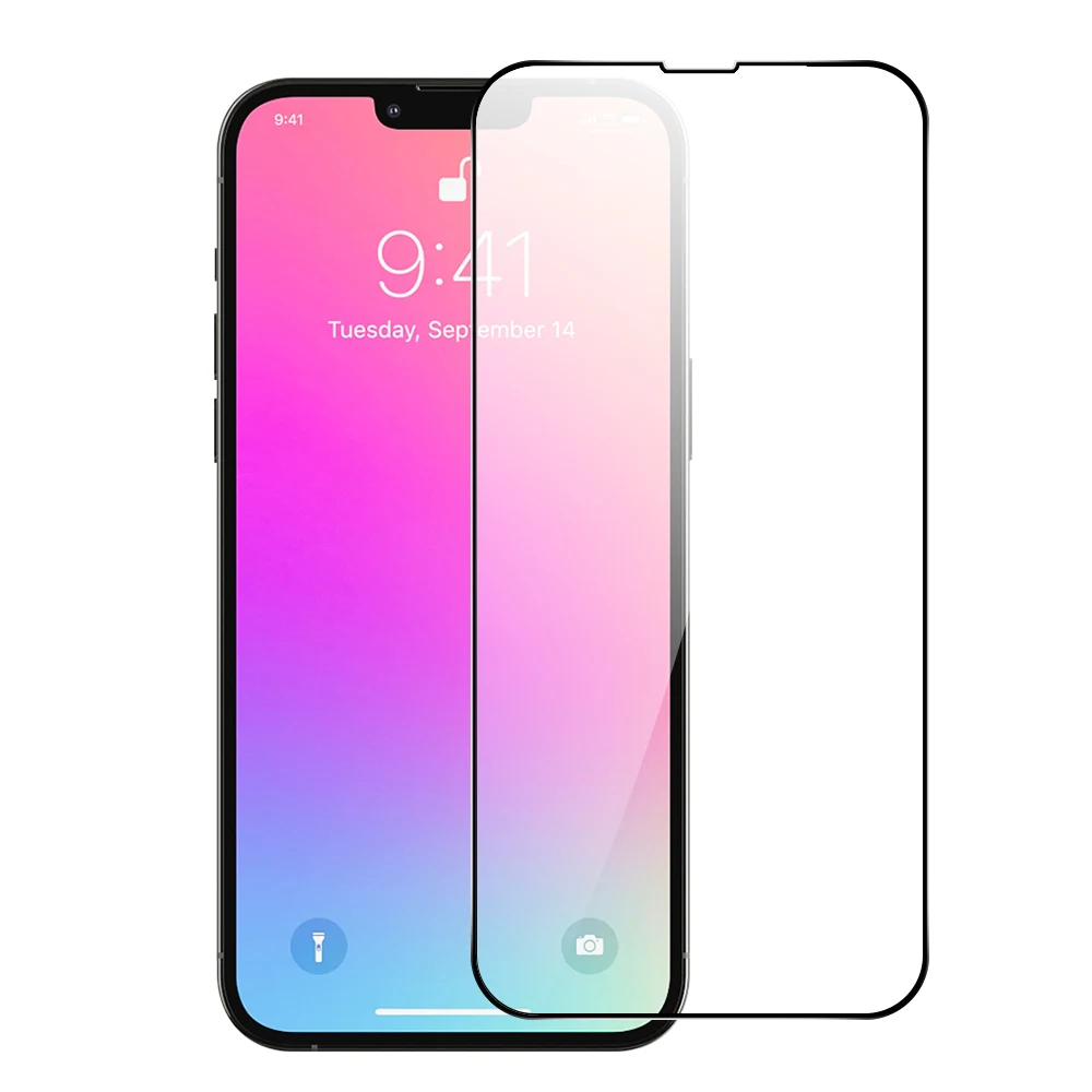 Ударопрочное закаленное стекло для экрана iPhone 14 Pro Max 12 13 11 XS XR X противоударное Mini