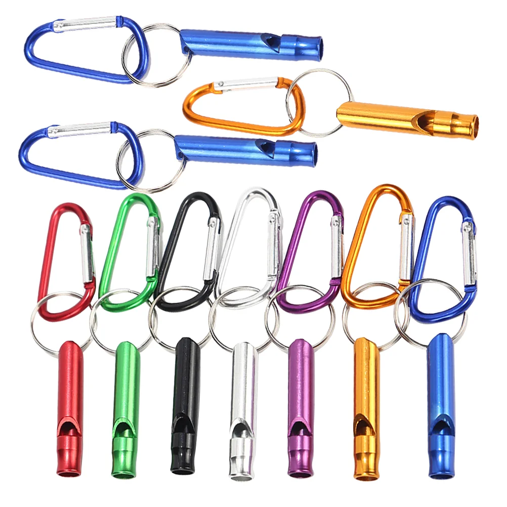 

Whistle Emergency Hanging Sports Outdoor Extra Situations Outdoors Whistles Aluminum Loud Training Maker Noise Guard Life Charms