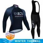 Зимние теплые флисовые велосипедные Джерси INEOS Grenadier, гоночные велосипедные костюмы, горная велосипедная одежда для велоспорта Ropa Ciclismo