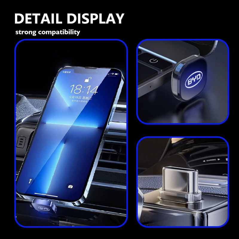 Фото USB-флешка 32ГБ/64ГБ с LED-подсветкой, модный дизайн, для автомобилей BYD M6 G3 G5 T3 F3 I3 F0 F6 S6 S8 E5 E6 G6 L3 S7 G7 №5
