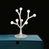 diy table lamps for stusy reading nordic bedroom light creative tree branch desk lamp for living room christmas deco night light