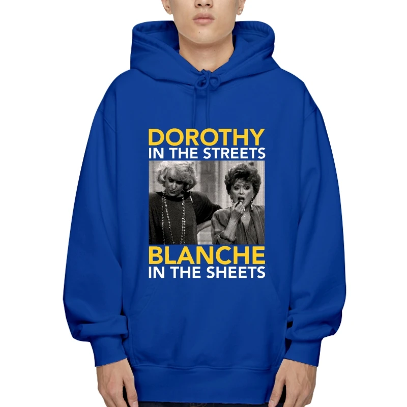 

Золотые девушки Dorothy на улице белые на простынях мужские и мужские толстовки из флиса Новинка Мужская хлопковая толстовка