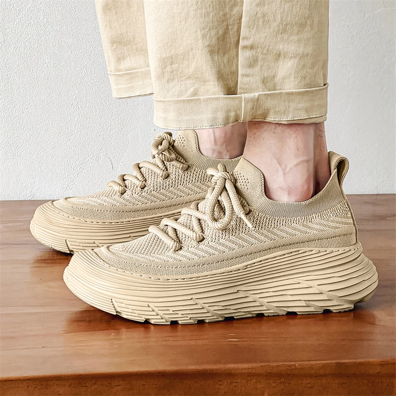 Мужские повседневные и модные спортивные туфли универсальные уличные Стильные