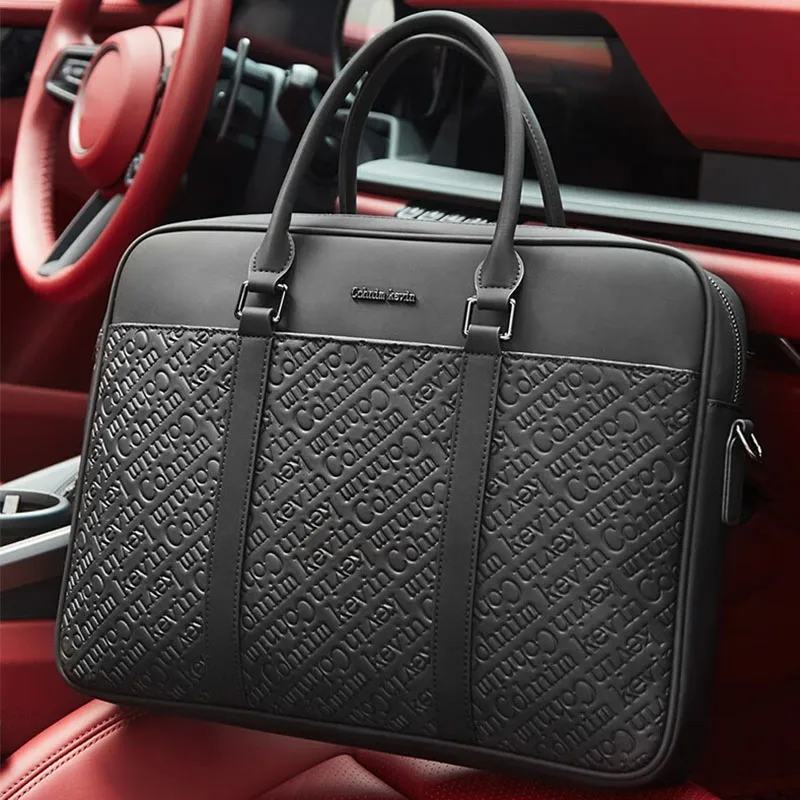 Мужская сумка из натуральной воловьей кожи деловая вместительная на одно плечо