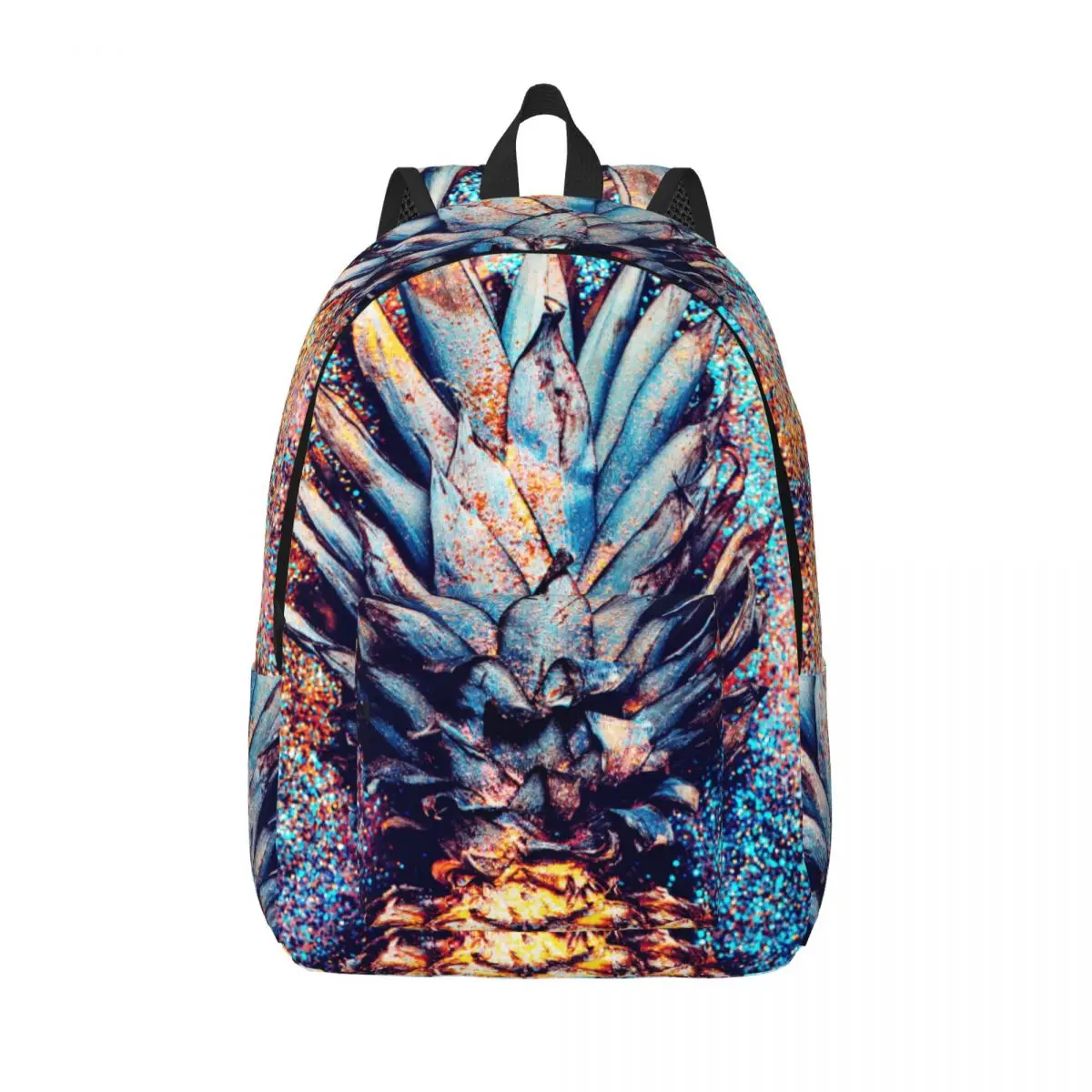 

Men Women Backpack Large Capacity School Backpack for Student Fashion Colorful Pineapple Shine School Bag