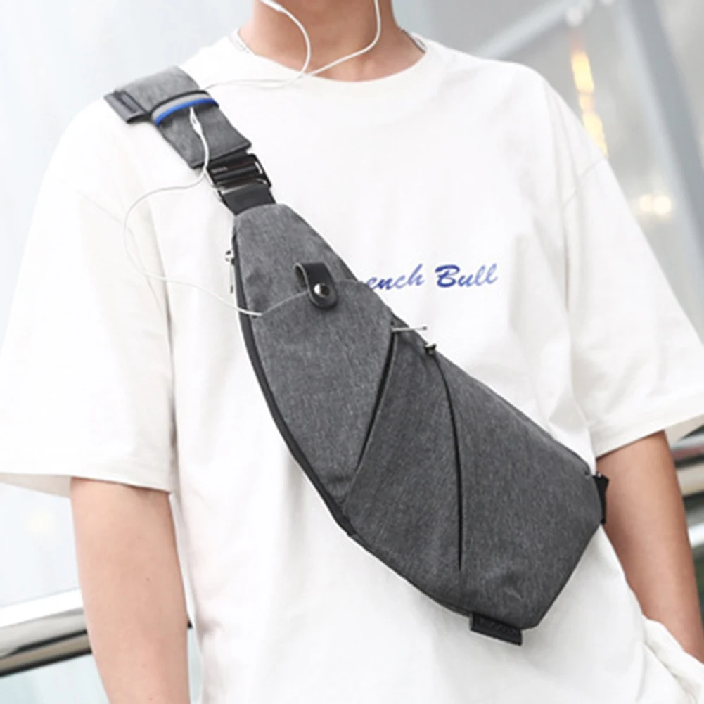 

Casual Men's Crossbody Bags Nylon Waterproof Man Fanny Pack Anti-Theft Man Belt Pouch Male Chest Bag Handbag bolsas masculinas