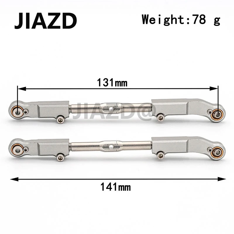 

Aluminum rear steering tie rod OP upgrade for 1/8 Team Corally Kronos