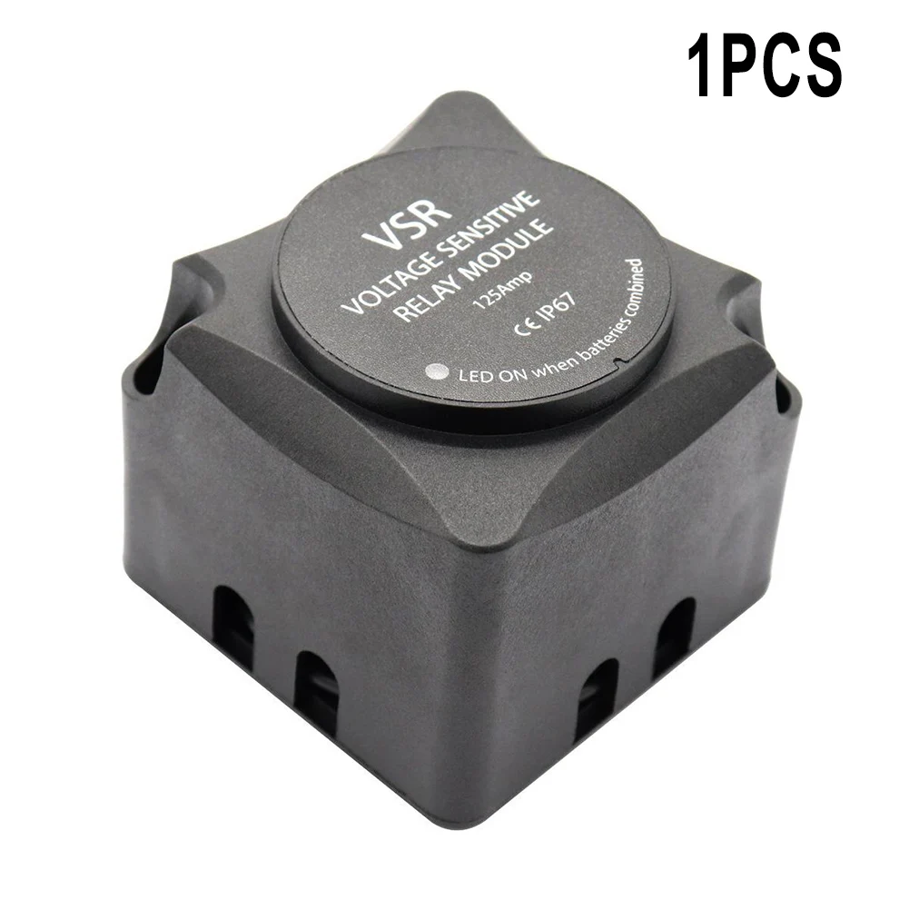 

Dual Battery Smart Isolator 12V 160A Voltage Sensitive Split Auto-Charging Relay VSR Smart Switch For Car ATV UTV Boats Truck