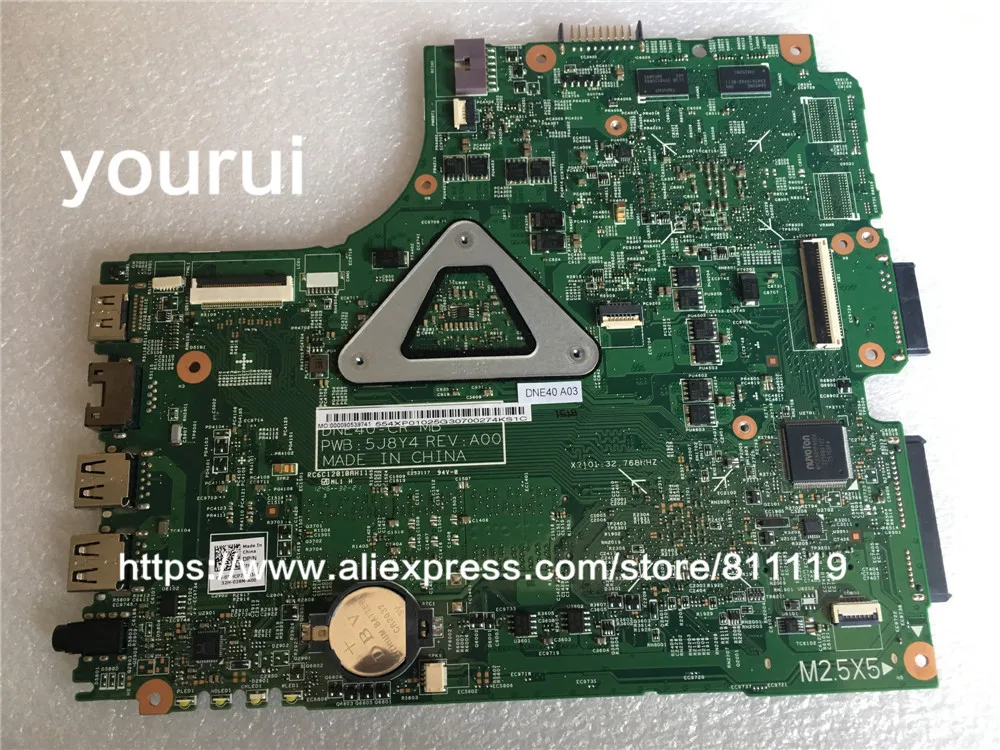 CSRZSZ для Dell Inspiron 2421 3421 материнской платы CN-0THCP7 THCP7 12204-1 DNE40-CR 5J8Y4 с I3-2375M GT625M/1G |