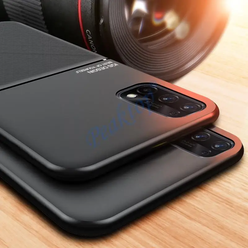 magnetic luxury case for oppo realme 7 5g 6 q3 pro gt realmi x2 xt phone case for reno 7 6 pro plus 5 lite 4 3 4z reno7 cover free global shipping