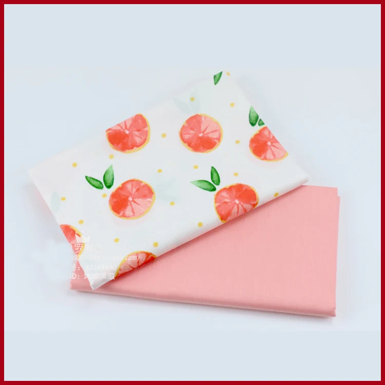 SMTA 50*160 см хлопчатобумажная ткань в стиле пэчворк по метрам для рукоделия фрукты