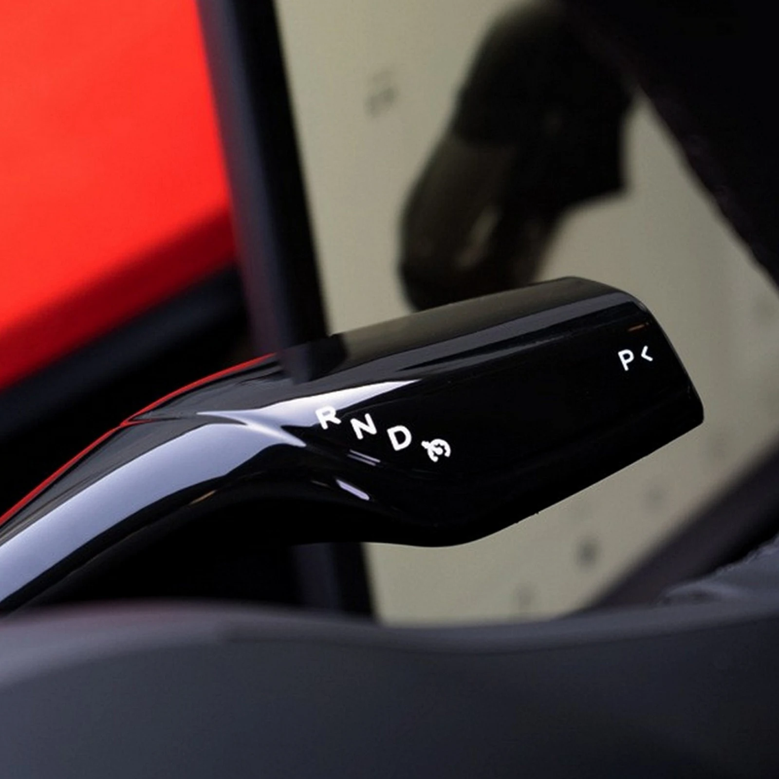 

For Tesla Model 3 Car Wiper Lever Decorative Sticker Steering Wheel Gear Lever Cover Sticker Car Styling Interior Decoration