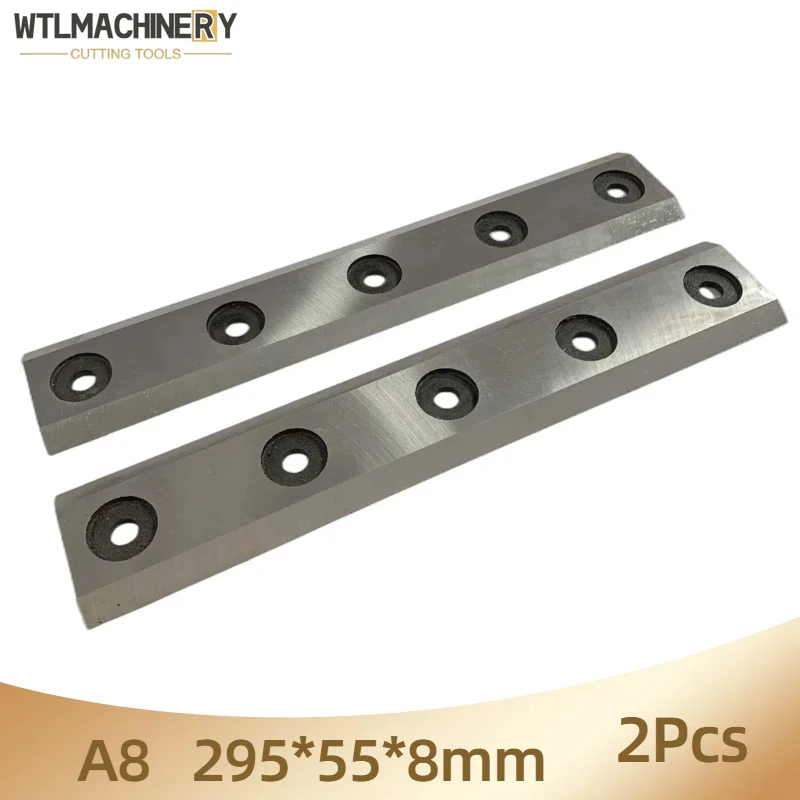 

2 шт., дробилка для древесины, 295x55x7 мм