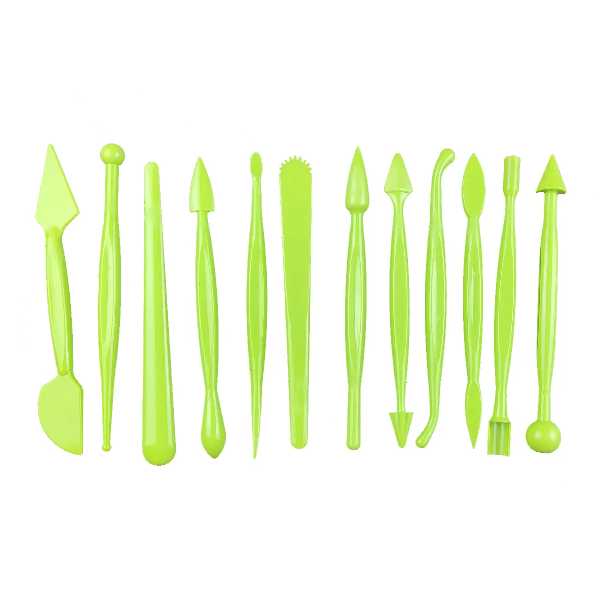 

12Pcs DIY Thickening Baking Pen Fondant Cake Decorating Tools Cookie Cutters Flower Sugar Craft Kitchen Multiple Modelling Set