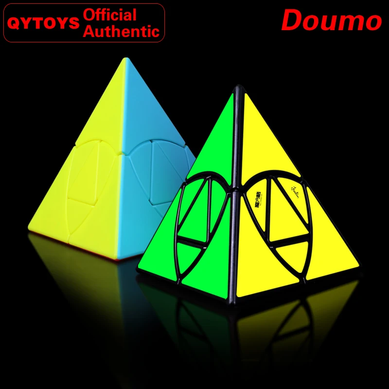 QYTOYS Doumo 2x2x2 Пирамида мастеморфикс магический куб 2x2 скоростной извивающийся пазл