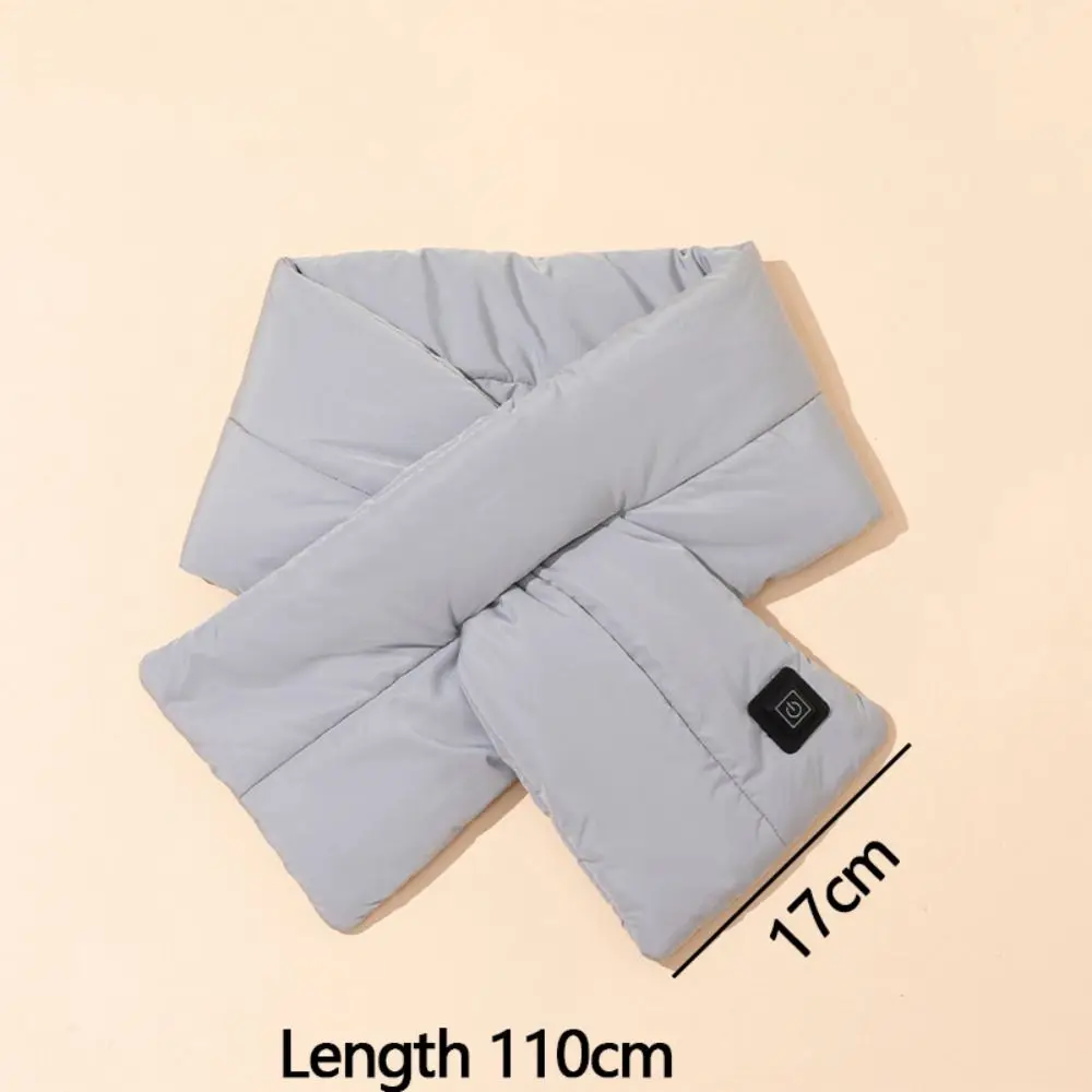 Модный шарф с электрическим подогревом и зарядкой через USB регулируемая