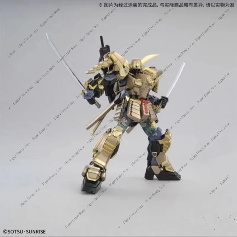 Фото Специальное предложение: Оригинальный конструктор Bandai Gundam MG 1/100 MUSHA GUNDAM Mk-II TOKUGAWA IEYASU VER, фигурка, игрушка, подарок №5
