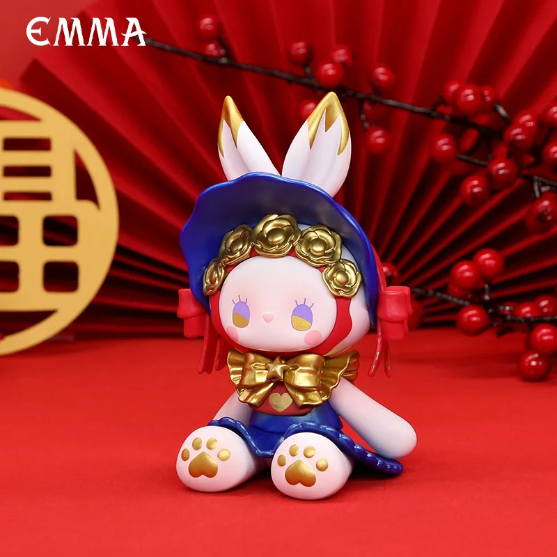 

Emma Chinese New Year Limited Model Figures Action Kawaii Toys for Girls Birthday Gift Desktop Ornaments Collection Collectible