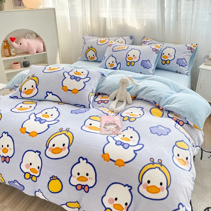 Комплект постельного белья Cartoon White Duck 3 шт.