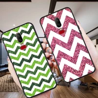 fashion colorful sequin wavy lines silicone for oneplus 8 5 6 7 one plus 5t 6t 7t 8 pro phone case soft silisone tpu cover shell