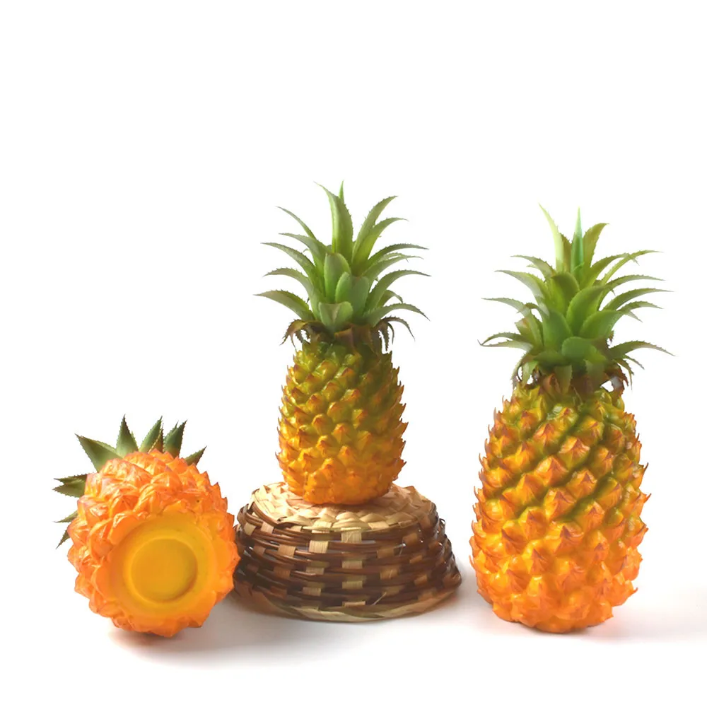 Большой Желтый Ананас Искусственные Фрукты Тробина Декоративная Пенопластовая