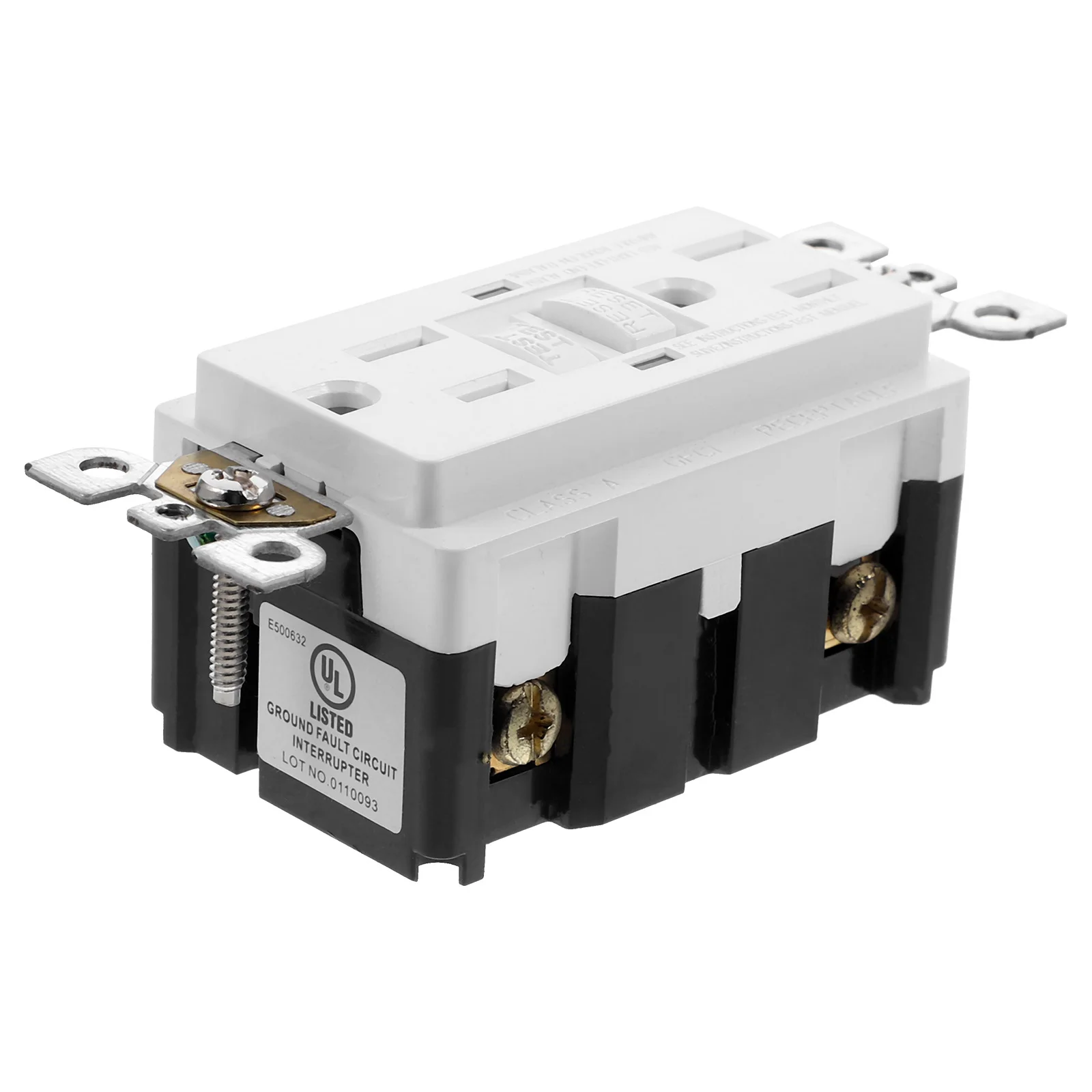 

Socket Gfci Outlet Electric American Style Ground Fault Receptacle Outlets & Accessories PC Bathroom 15 Amp Standard Electrical