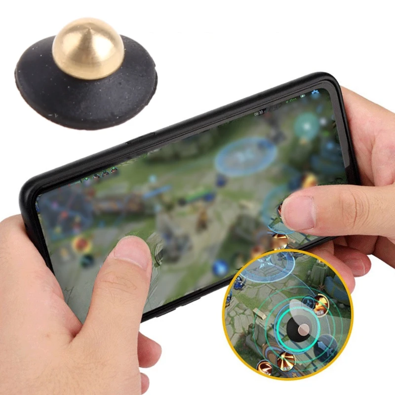 

Mini Mobile Phone Tablet Game Sucker Joystick for Touch Screen Controller Game