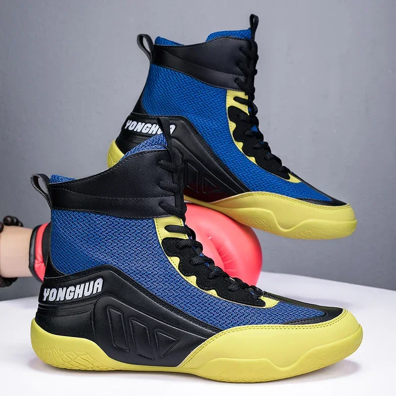 2024 популярные мужские борцовские туфли боксерские кроссовки высшего качества