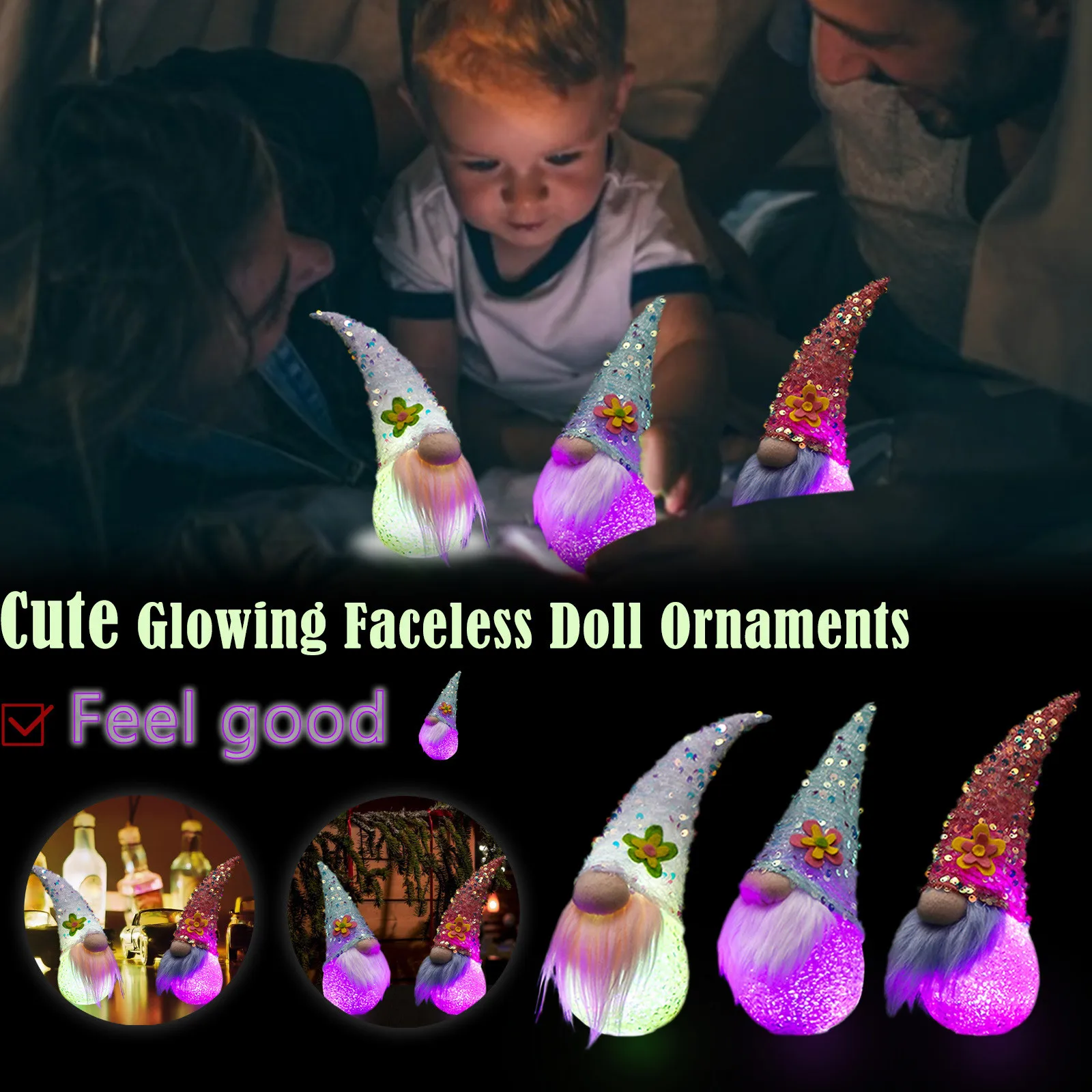 

Уличсветильник садовые статуи на солнечной батарее, гном светильник светлый кролик, украшения вечерние, светящиеся пасхальные украшения, з...