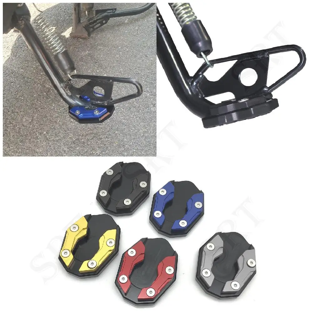 For Yamaha NMAX155 NMAX125 Motorcycle Accessories Side Parking Kick stand Support Plate Extension Pad nmax N-MAX 155 N-MAX 125