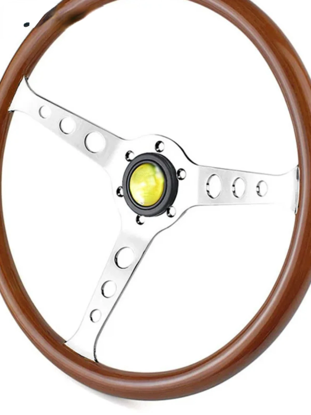 Рулевое колесо из массива дерева в стиле ретро подходит для старого Pusang Travel Bora