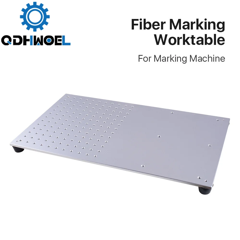 Волоконная маркировочная машина, металлический Рабочий стол 350*550 мм, размер платформы подъемного стола для самостоятельной Маркировки Волокна нм