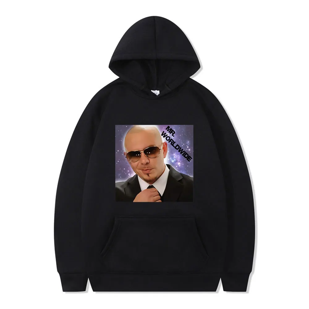 

Mr. Worldwide 2022 New Hot Sale Simple Print Winter Long Sleeve Thick Loose Design Niche Casual Man Hoodie Oversized Hip Hop