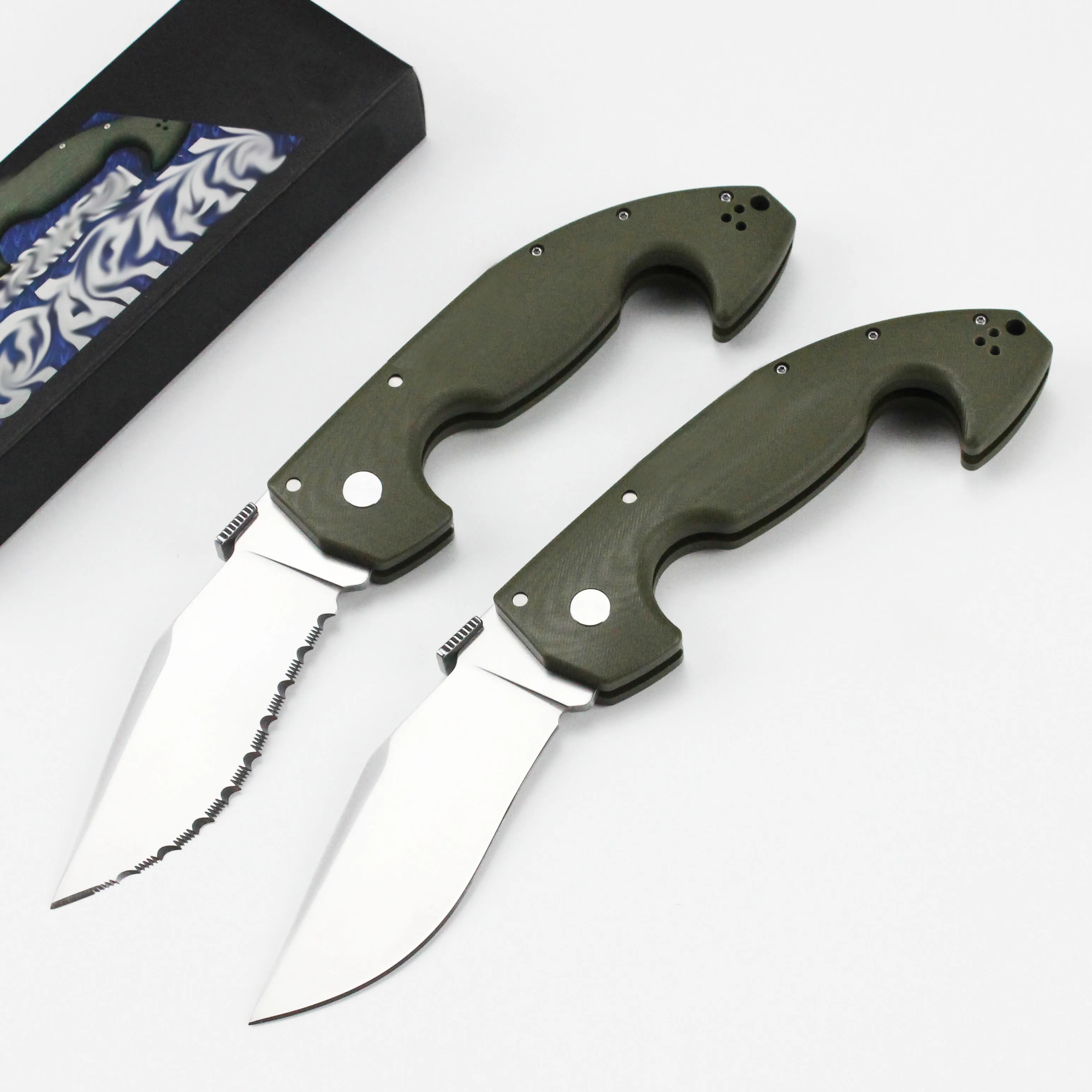 

Нож из холодной стали Военный Зеленый Тактический охотничий складной стальной клинок S35VN многофункциональные режущие инструменты