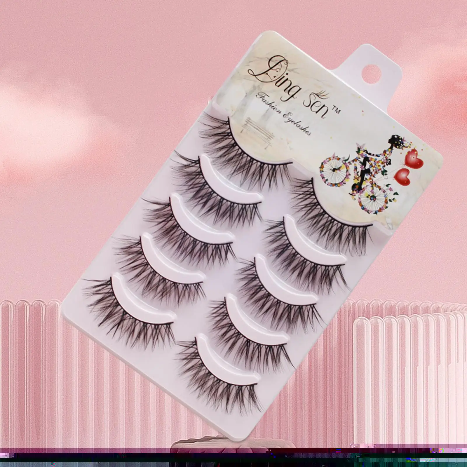 

5 парт/компл. потрясающий макияж ручной работы пачкающие натуральные глаза накладные очаровательные инструменты для наращивания Макияж Кр...