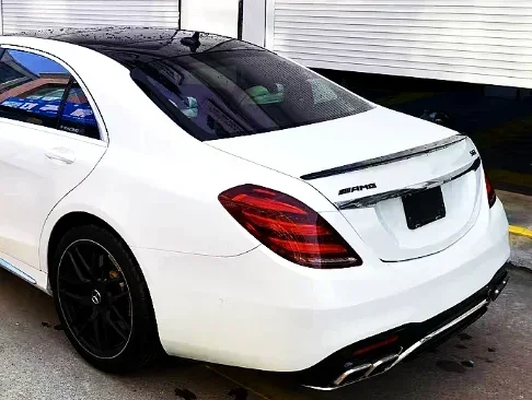Для Mercedes Benz S-Class W222 S300 S350 S400 S500 S550 S63 4 двери 2014-2020 задний спойлер Комплект кузова