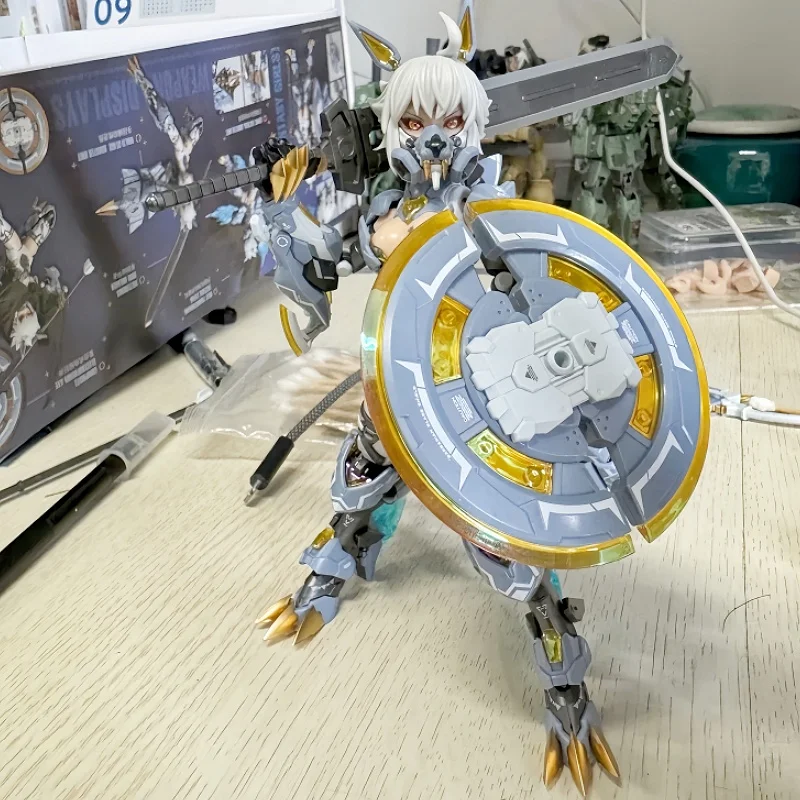 Nuke Matrix Cyber Forest Fantasy Girls Mad Wolf Carolina Rolphe Cf06 Мобильный костюм Девушка Машина Сборка