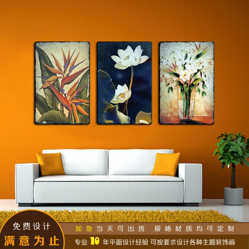 

Домашний декор, цветок, ВИНТАЖНЫЙ ПЛАКАТ, табличка, металлический жестяной знак, настенное украшение для сарая, комнаты, кухни, гаража, желез...