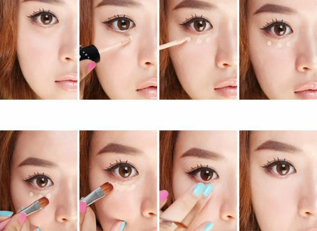 Корректор для макияжа. Консилер. Консилер. Круги под глазами. Корректор консилер для лица.