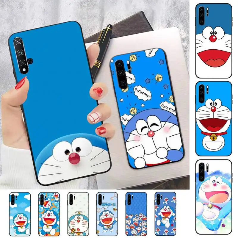 

BANDAI Doraemon Phone Case for Huawei P30 40 20 10 8 9 lite pro plus Psmart2019
