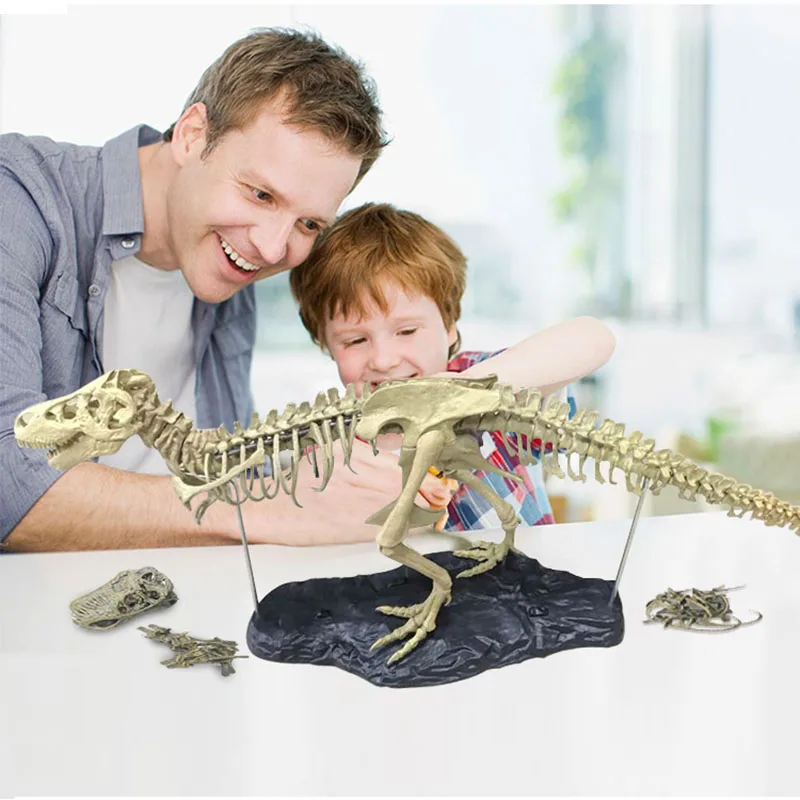 

Моделирование Diy 3D динозавр модель скелет образовательный динозавр биология интересный подарок динозавр