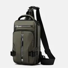 2022 Multifunction Crossbody Bag Chest Bag New Anti-theft Shoulder Messenger Bags Male Waterproof Short Trip Chest Bag Pack