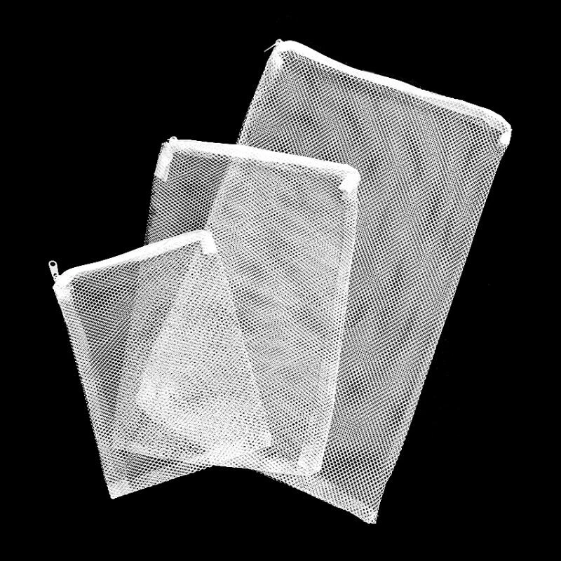 5 шт./Лот Белый фильтр для аквариума сетчатый мешок ширина 20-40 см аквариумный