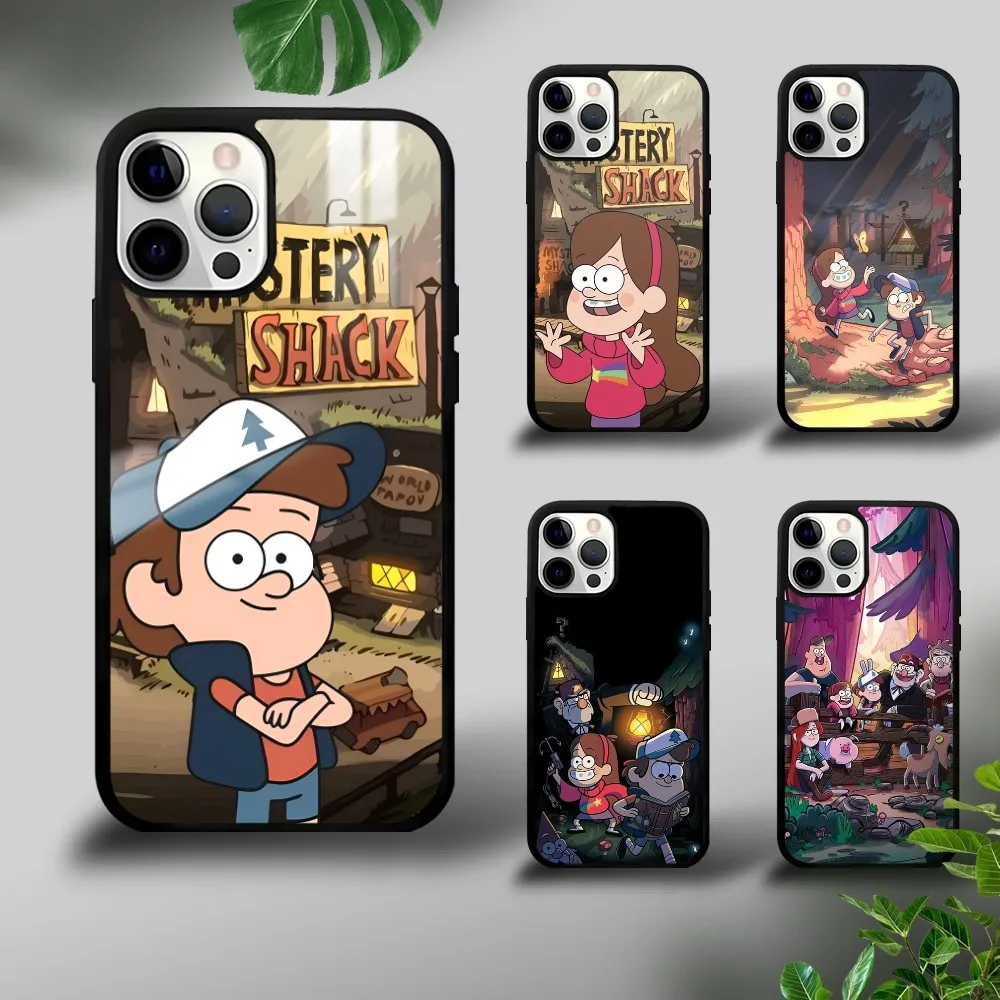 H-73 Новый чехол для телефона G-Gravity Falls iPhone 16 15 14 13 12 11 Pro Xs Max Mini Plus Celulares Hard Funda