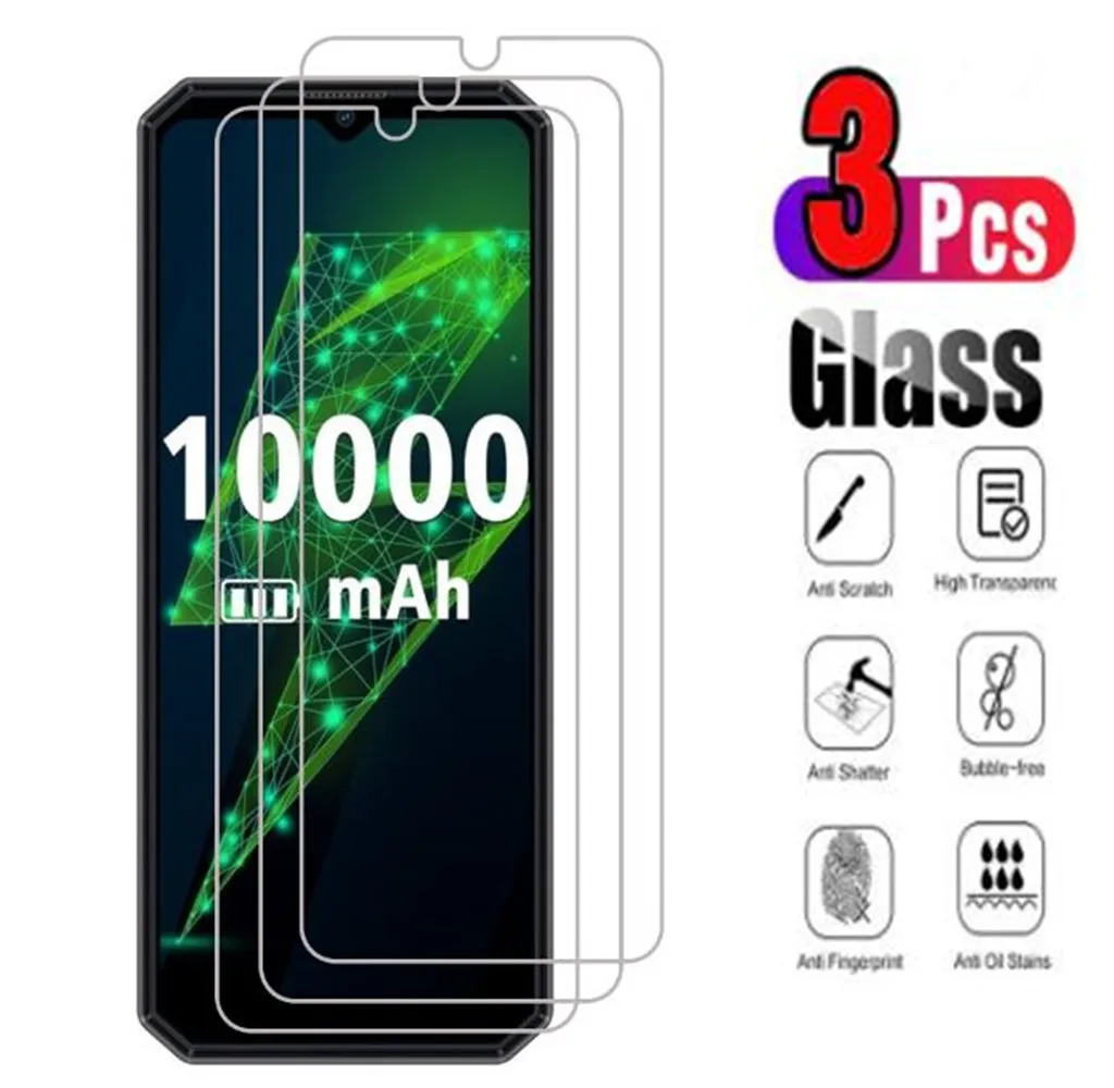 3 шт. закаленное стекло для Oukitel K12 K9 K10 K15 Pro Защитная пленка телефона C19 C18 C16 C21 C22 C23Pro