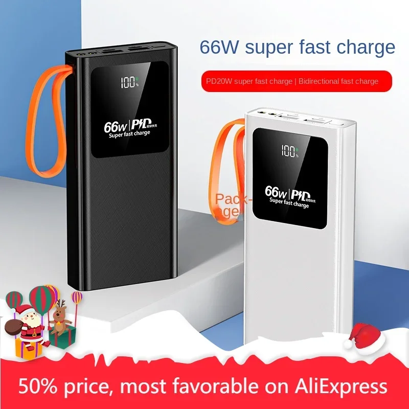 

High Capacity Portable Power Bank 20000mAh with Super Fast Charging for Outdoor Activities