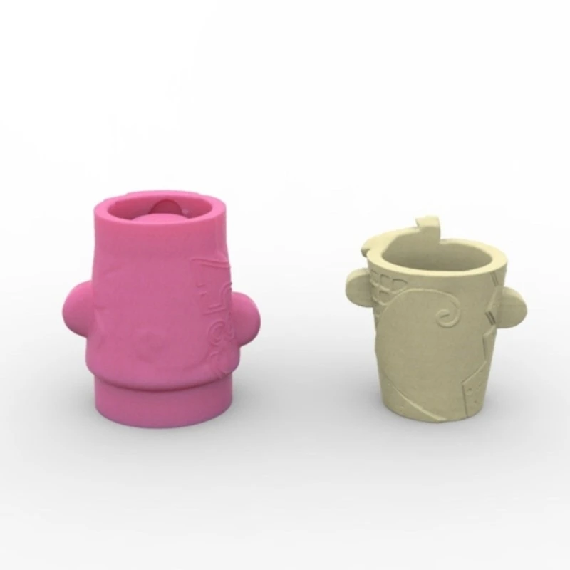 Универсальная силиконовая форма для цветочных горшков с хвостом русалки легко