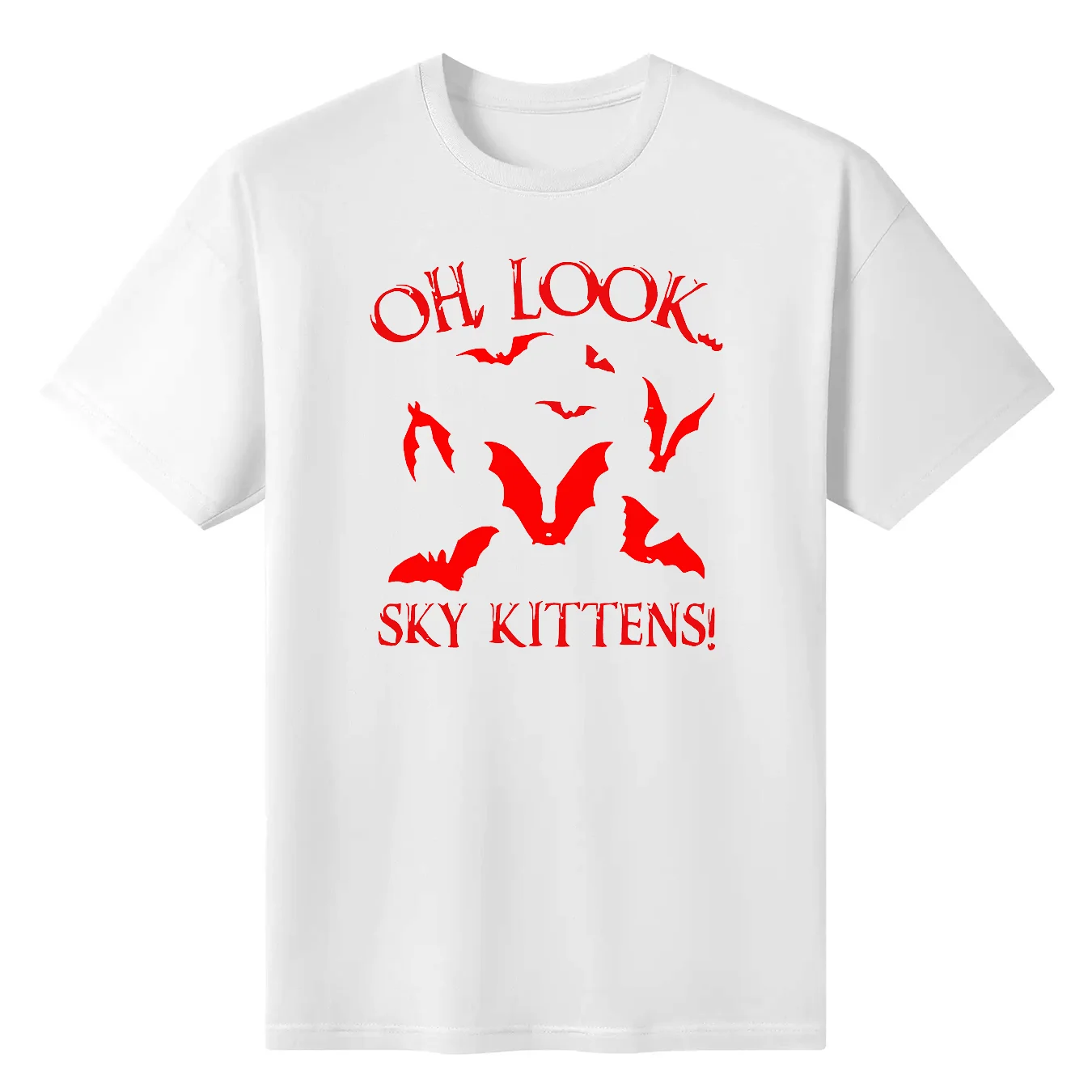 Забавный любитель летучих мышей для крутых небесных котят футболка ужасов пот