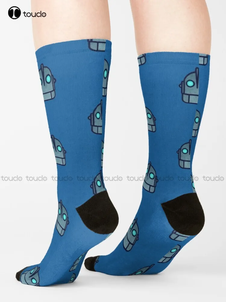 

Iron Giant Head (Night Version) Socks Graphic Socks Street Skateboard Socks Unisex Adult Teen Youth Socks Hd High Quality Art