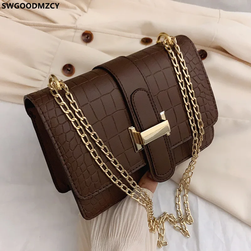 

Crossbody Bag Fashion Sling Bags for Women Messenger Bag Women Shoulder Luxury Designer Office 2023 Chains сумка через плечо